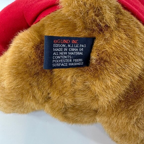 Lands End Gund Vintage 96 Rugby Bear Kid Kodiak Plush Stuffed Animal - Picture 10 of 12